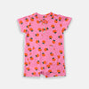 Baby Shorty Orange Print