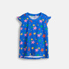 Wavy Sleeve Tee Stars