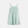 Smocked Dress Lime