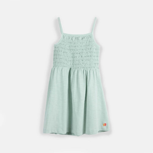 Smocked Dress Lime