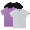 Organic Cotton Short Sleeve Tee – Pack of 3 (Kids 2–6Y)
