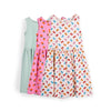 Frill Dress Flower pack of 3
