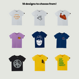 Organic Cotton Mix 'n' Match set of 3 | T-shirt & Shorts