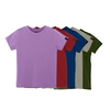 Organic Cotton Short Sleeve Tee – Pack of 5 | Sage, Navy, Lavender, Clay & Forest