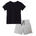 Organic Cotton Mix 'n' Match set of 2 | T-shirt & Shorts — organic cotton kids co-ord set India 2-6 years — Kiggle
