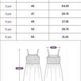 Smocked Dress pack of 3 - organic cotton kids clothing - Kiggle