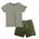 Organic Cotton Mix 'n' Match set of 2 | T-shirt & Shorts — organic cotton kids co-ord set India 2-6 years — Kiggle