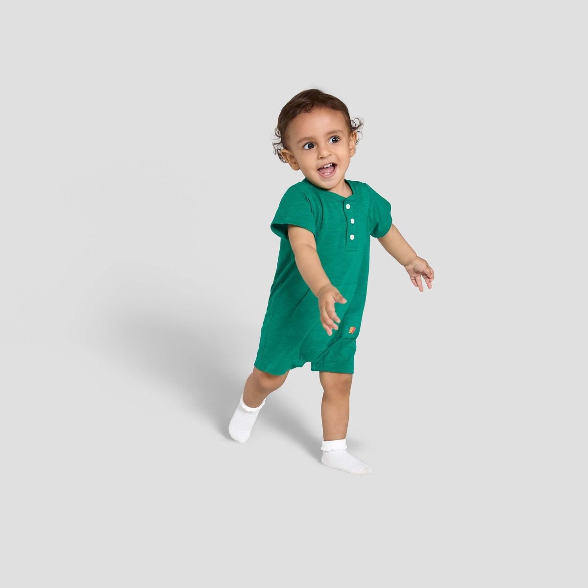 Baby Shorty Pine - organic cotton kids clothing - Kiggle