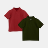 Classic Polo Duo - Clay & Forest