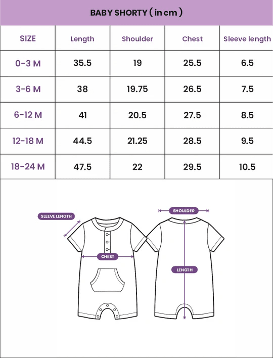 Pack of 3 Shorty Rompers — Autumn | Organic Cotton Baby (3–24 Months) - organic cotton kids clothing - Kiggle