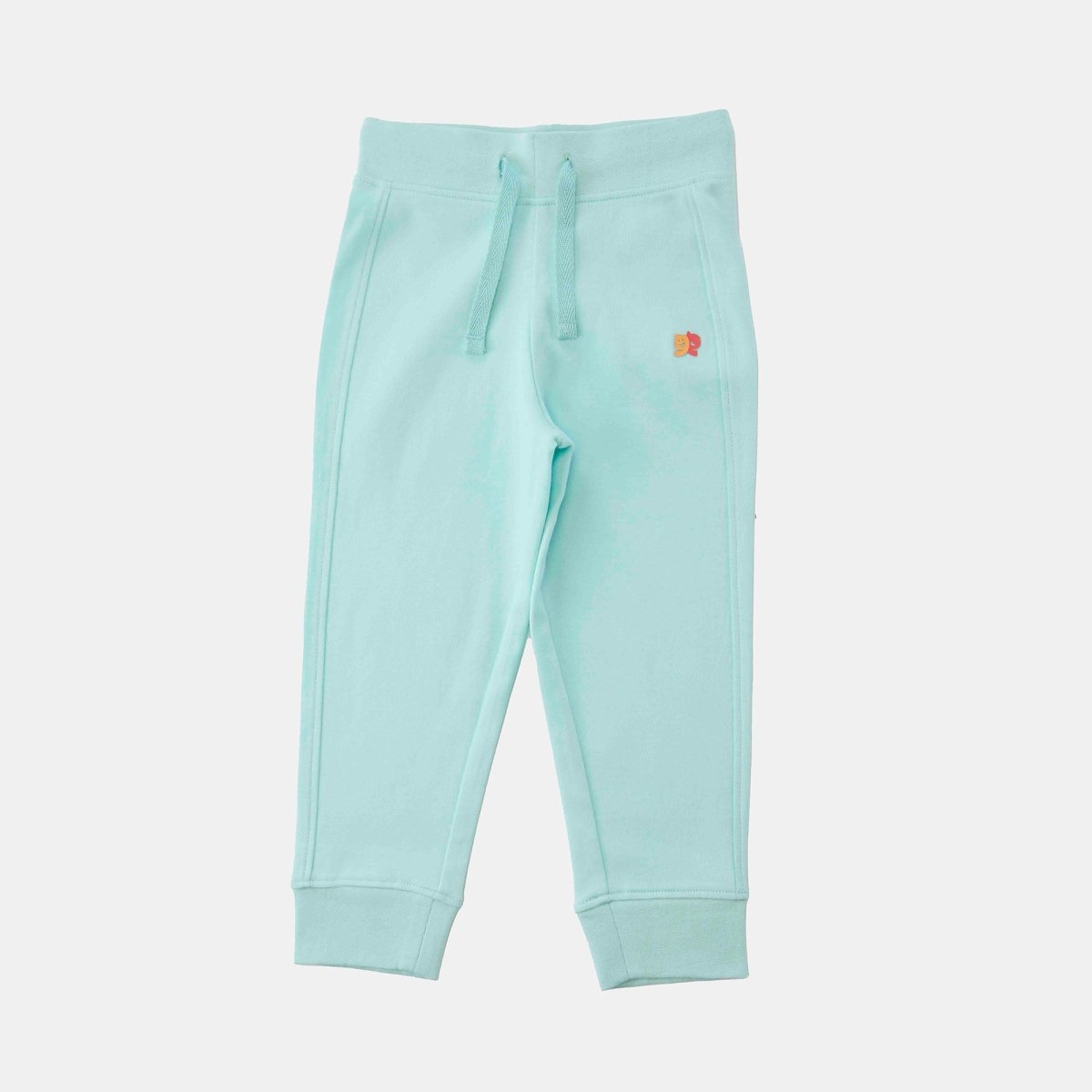 Baby Pant Sky — organic cotton baby pants India 0-2 years elastic waistband — Kiggle