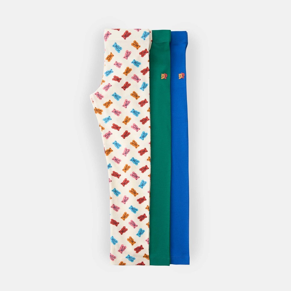 Leggings Pack of 3 - organic cotton kids clothing - Kiggle