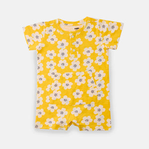 Baby Shorty Flower — organic cotton baby shorts India 0-2 years — Kiggle