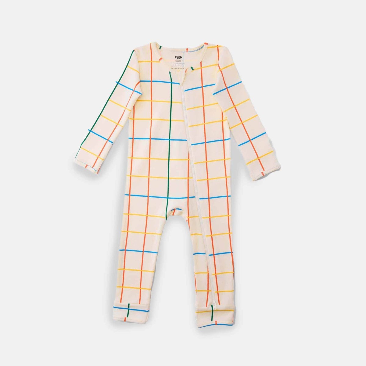 Diagonal Zipper Pack of 5 - organic cotton kids clothing - Kiggle
