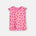 Wavy Sleeve Orange — organic cotton girls wavy sleeve t-shirt India 2-6 years — Kiggle