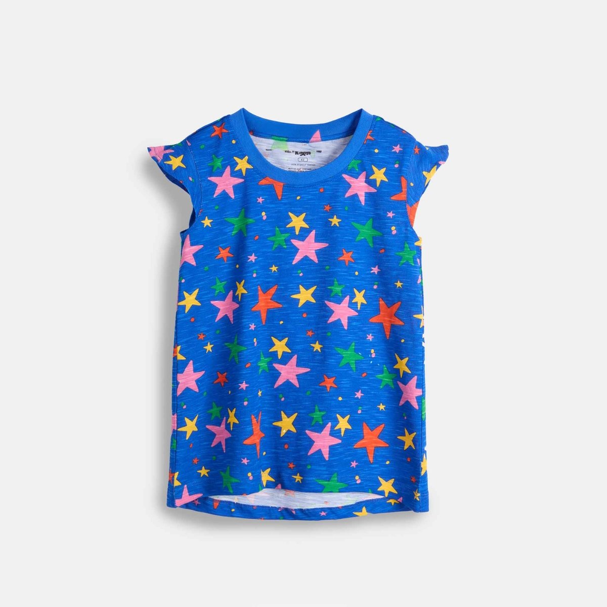 Wavy Sleeve Tee Pack of 2 - organic cotton kids clothing - Kiggle