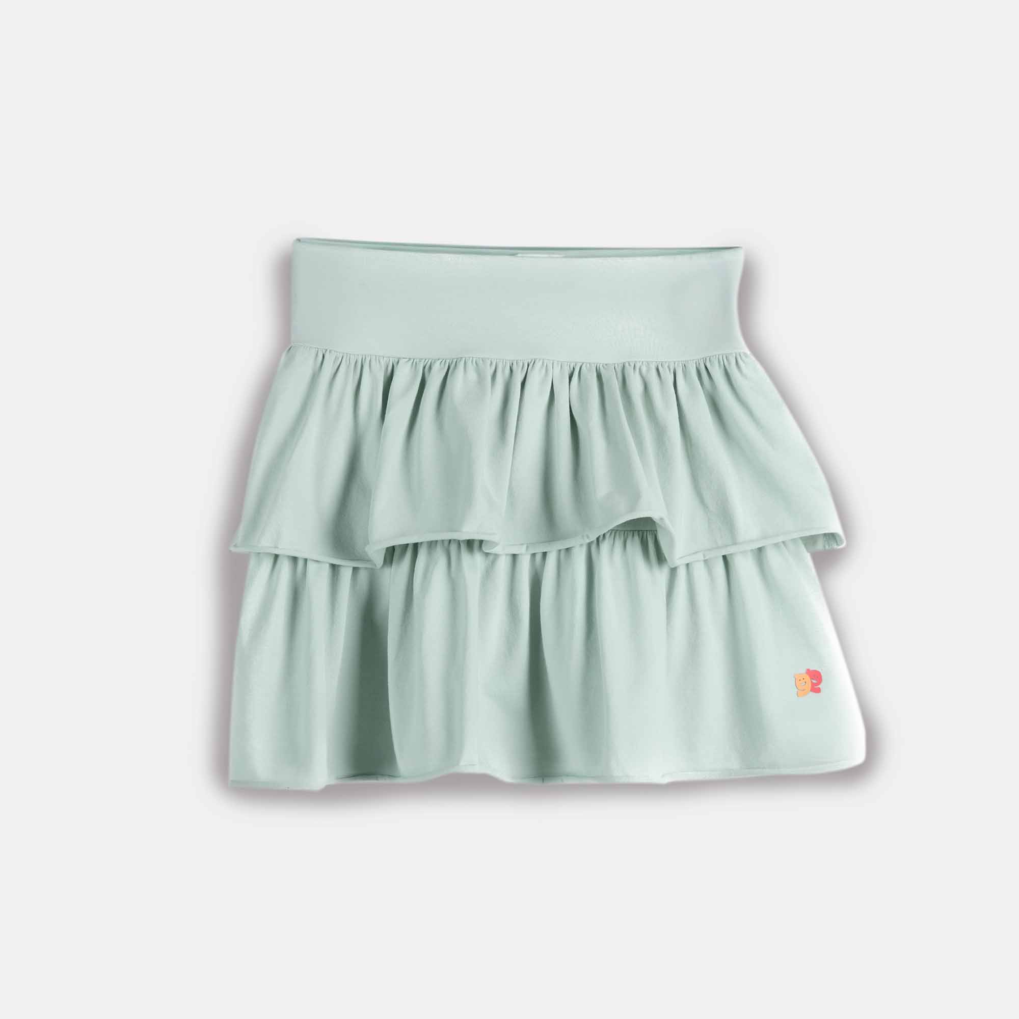 Wavy Skirt Lime