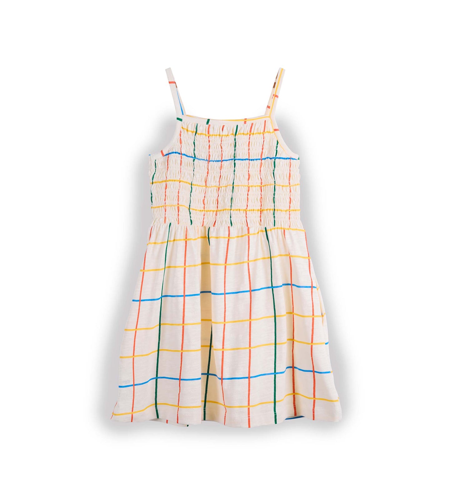 Smocked Dress Stripes