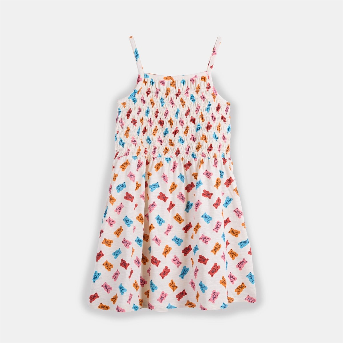 Smocked Dress pack of 3 - organic cotton kids clothing - Kiggle