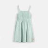 Smocked Dress Lime