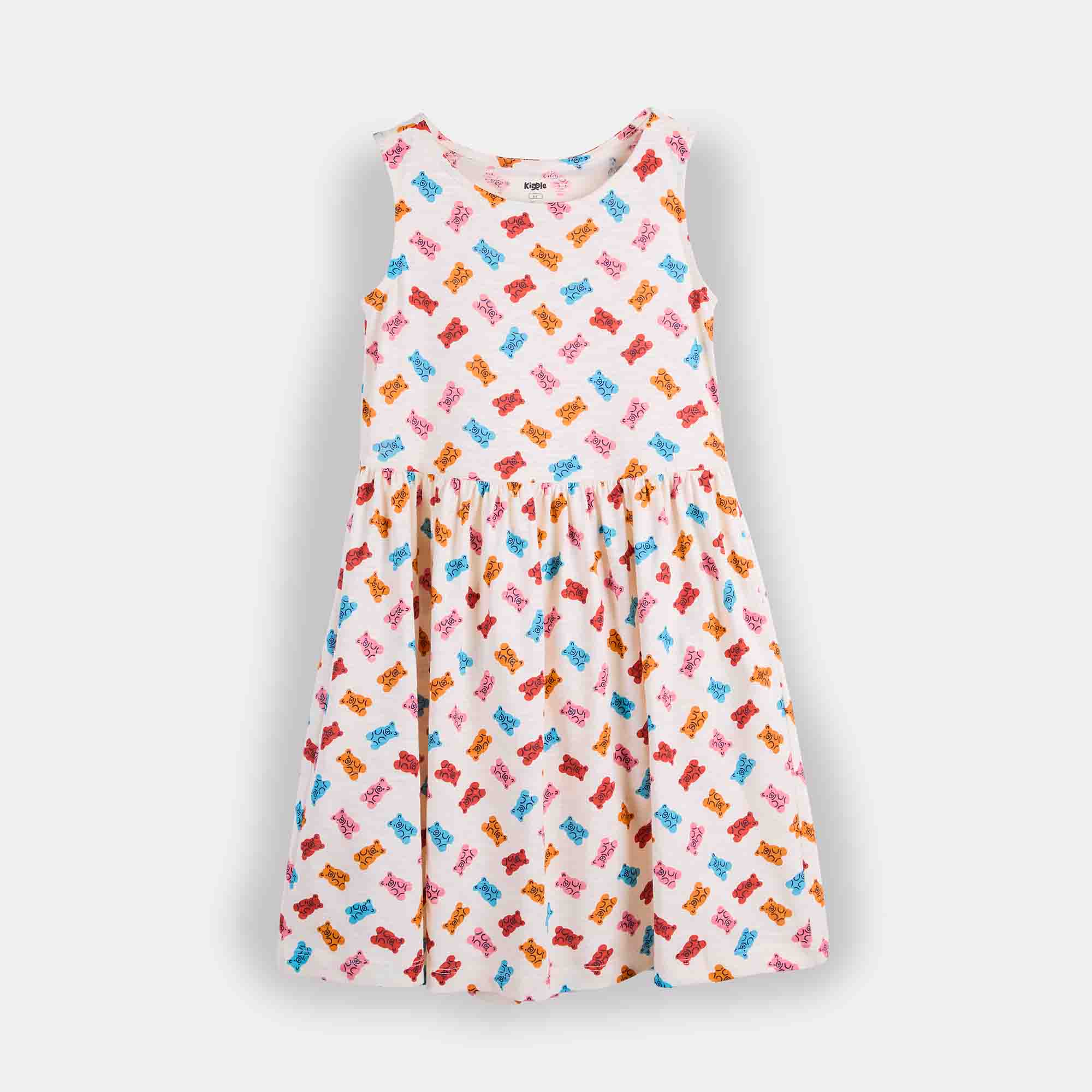 Frill Dress Flower pack of 3 - organic cotton kids clothing - Kiggle