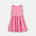 Frill Dress Orange Print — organic cotton frill dress India girls 2-6 years — Kiggle