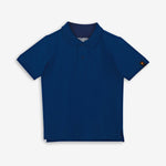 Classic Polo Duo - Navy & Raspberry - organic cotton kids clothing - Kiggle