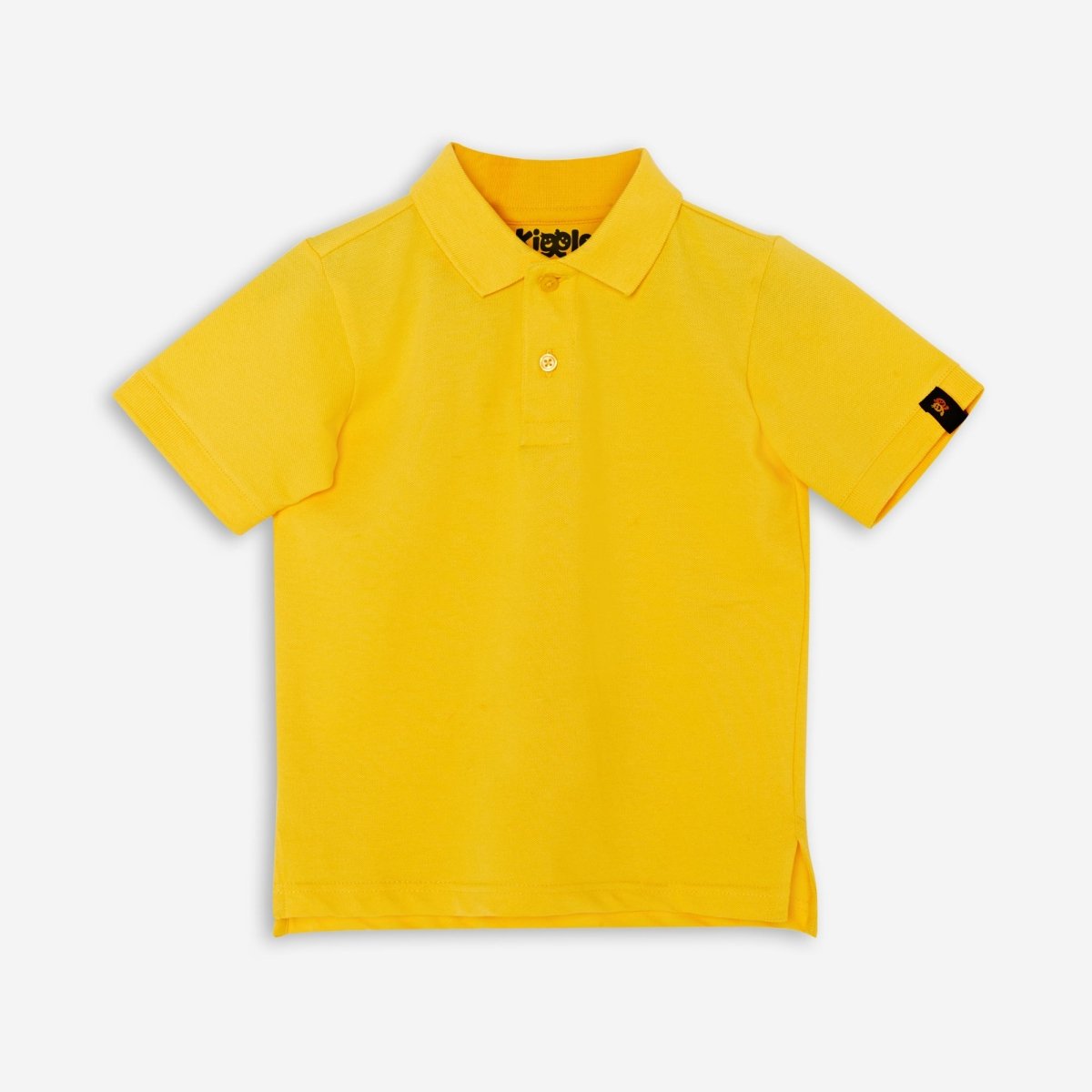 Classic Polo Duo - Lavender & Mustard - organic cotton kids clothing - Kiggle