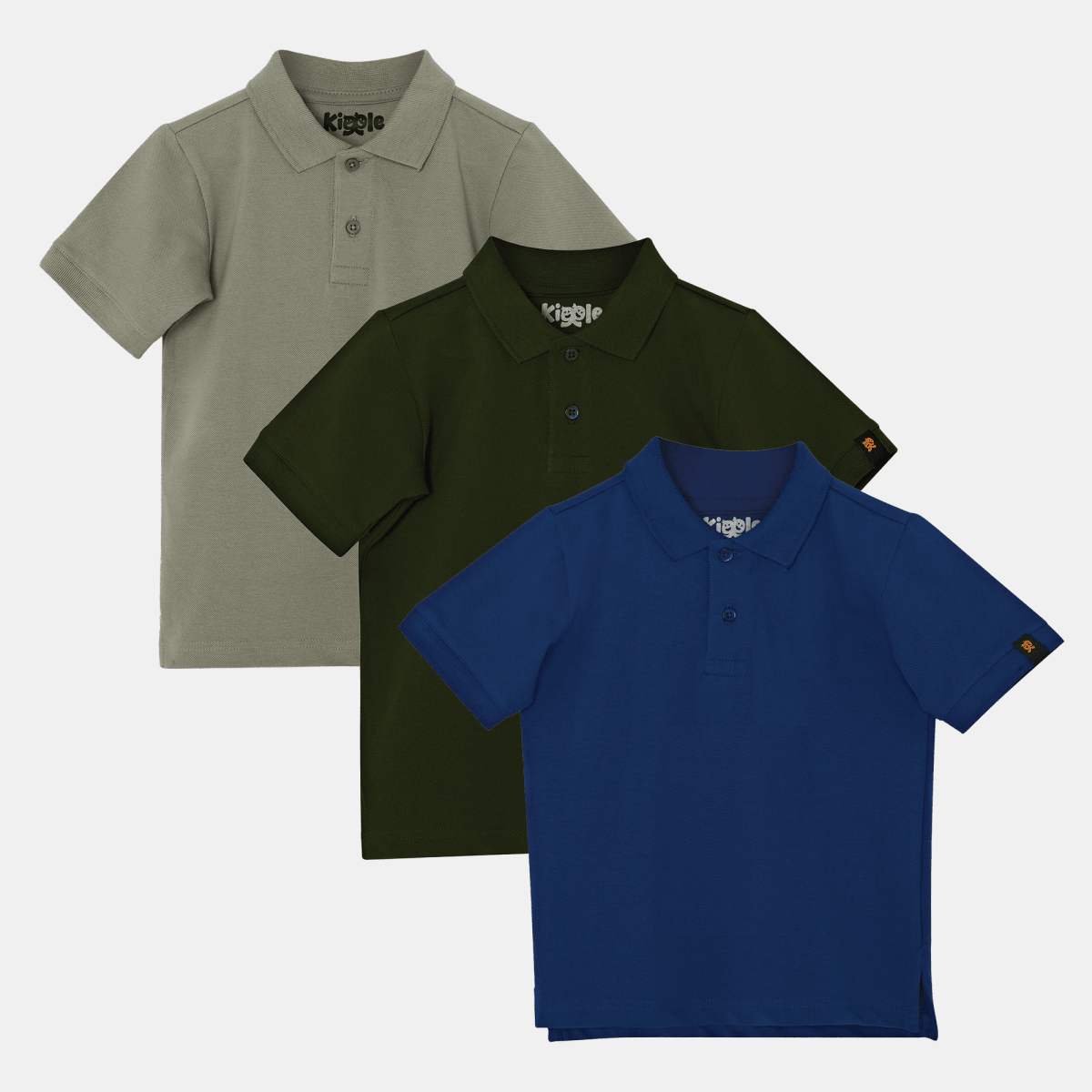 Classic polo 3 pack - organic cotton kids clothing - Kiggle