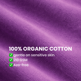 Diagonal Zipper Romper Orchid - organic cotton kids clothing - Kiggle