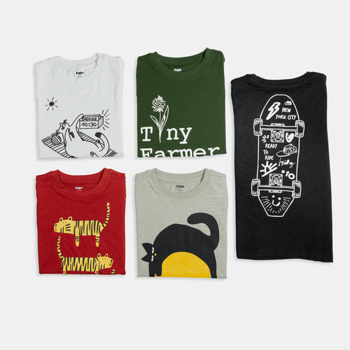 Graphic Tee 5 pack