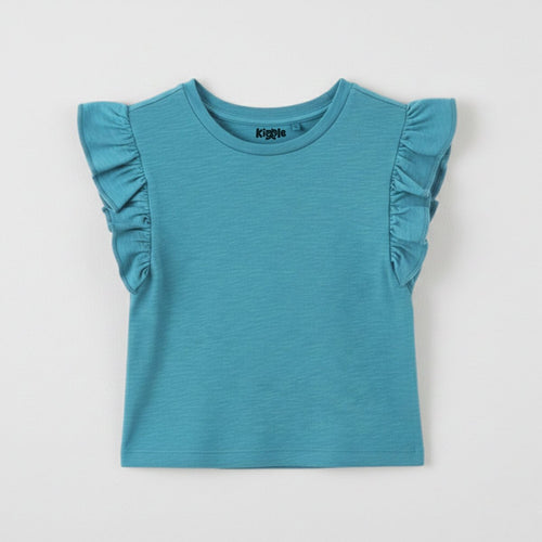 Frill Sleeve Top Pool