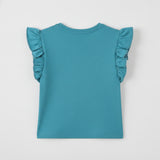 Frill Sleeve Top Pool