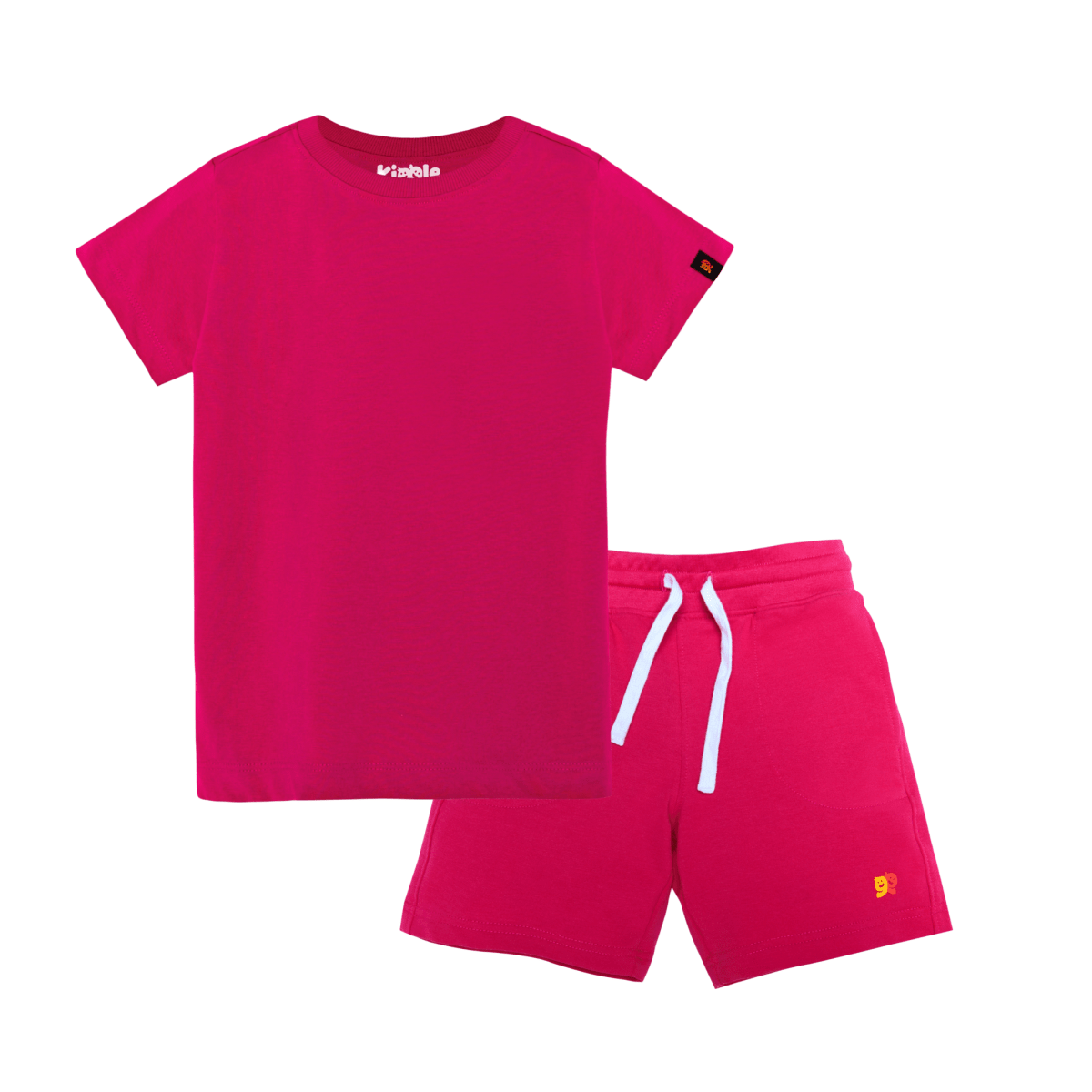 Organic Cotton Co-ord set | T-shirt & Shorts — organic cotton kids co-ord set India 2-6 years — Kiggle