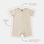 Baby shorty Berry Branch - organic cotton kids clothing - Kiggle