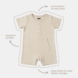 Baby shorty Berry Branch - organic cotton kids clothing - Kiggle