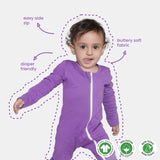 Diagonal Zipper Romper Carrot
