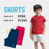Terry Cotton Shorts Navy