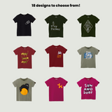 Born to be Wild Tee Carbon