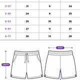 Track Shorts - Teal - organic cotton kids clothing - Kiggle