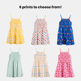 Smocked Dress Lime