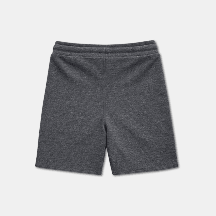 Long Shorts - Charcoal - organic cotton kids clothing - Kiggle
