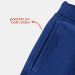 All Weather Joggers Navy - organic cotton kids clothing - Kiggle