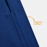 All Weather Joggers Navy - organic cotton kids clothing - Kiggle