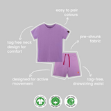 Organic Cotton Co-ord set | T-shirt & Shorts