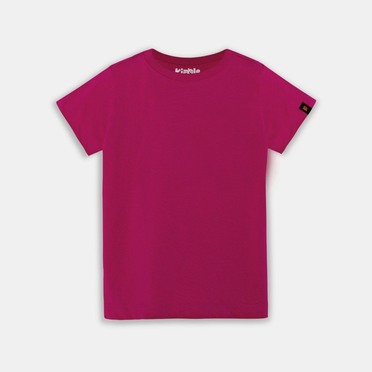 Short Sleeve Tee Raspberry — organic cotton baby t-shirt India short sleeve — Kiggle