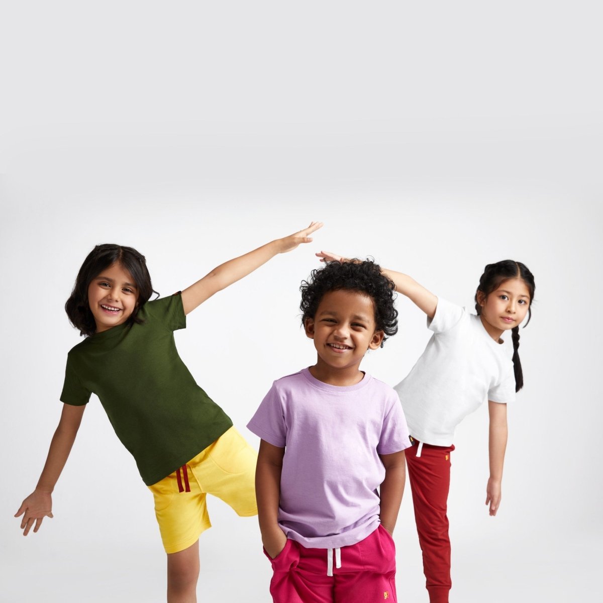 Short Sleeve Tee Snow - organic cotton kids clothing - Kiggle