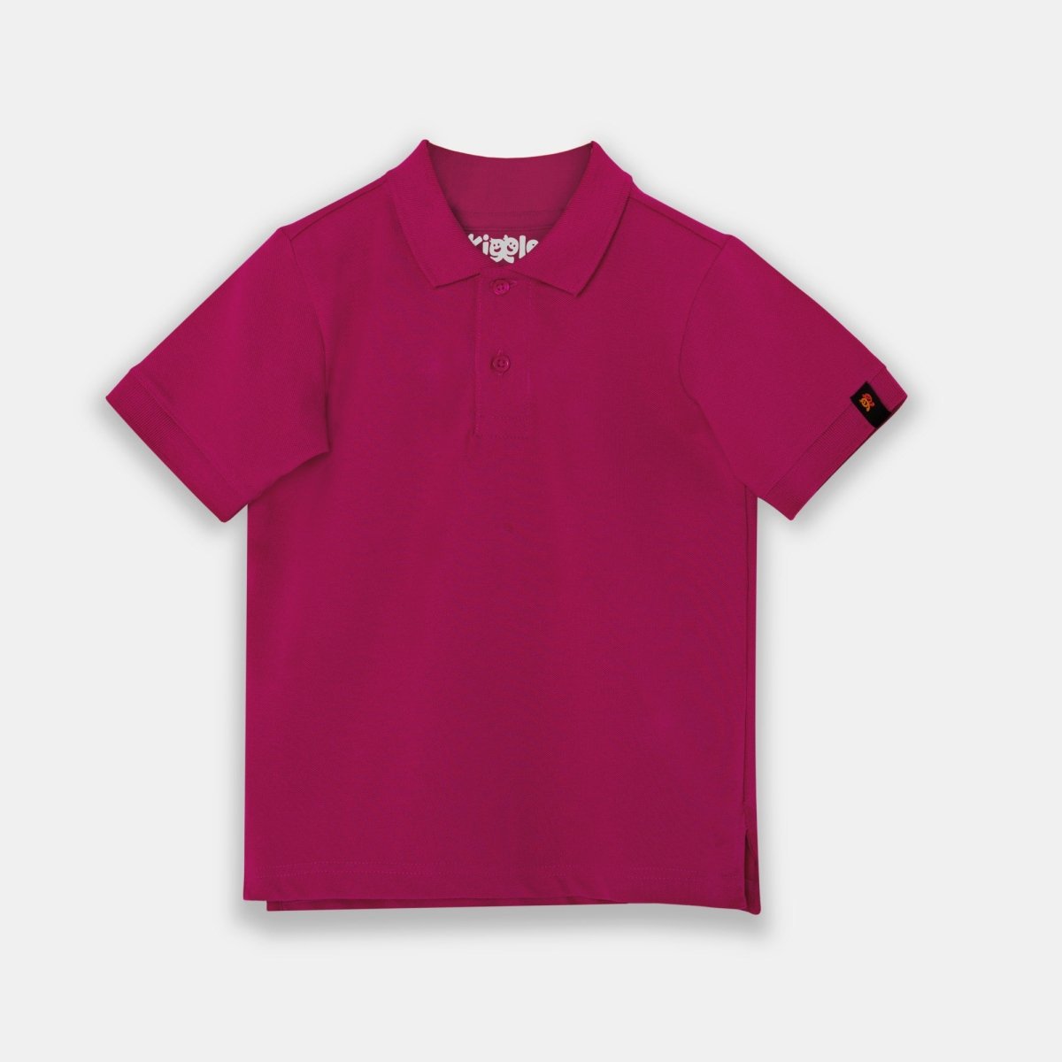 Classic Polo Raspberry - organic cotton kids clothing - Kiggle