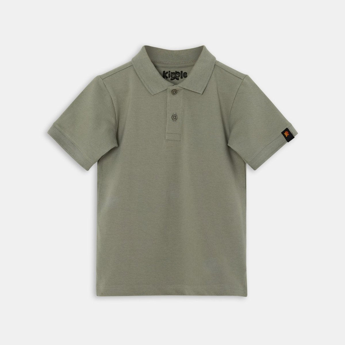 Classic Polo Dry-Sage — organic cotton kids polo t-shirt India pique fabric 2-6 years — Kiggle