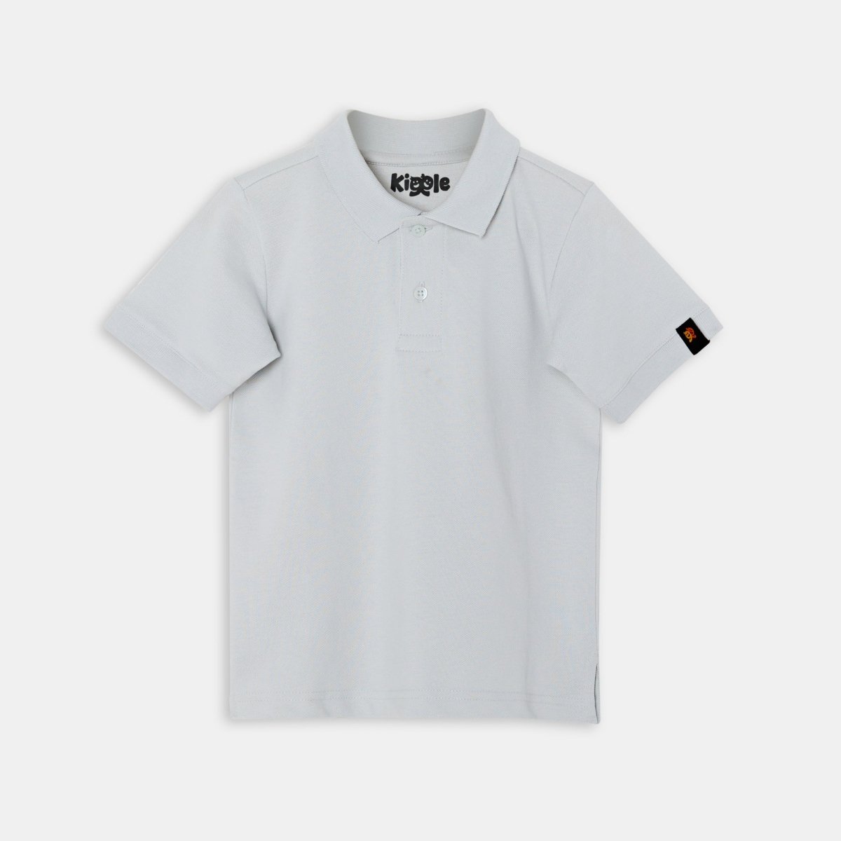 Classic Polo Snow — organic cotton kids polo t-shirt India pique fabric 2-6 years — Kiggle